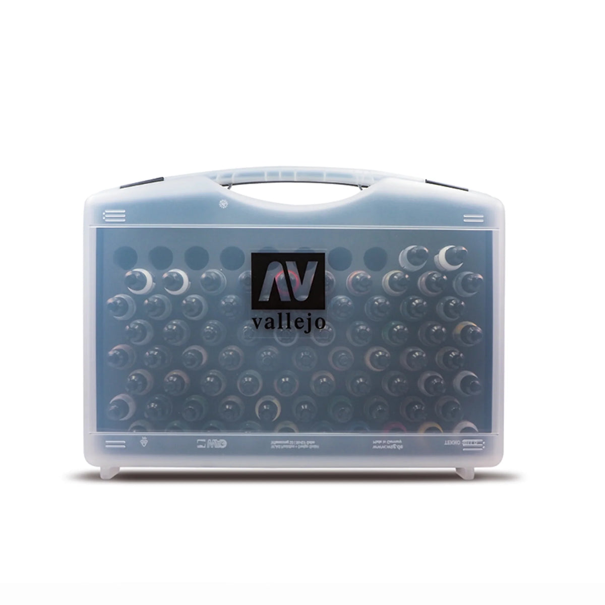 Vallejo AV Color Case: Basic Model Air Color Set (72 ct)