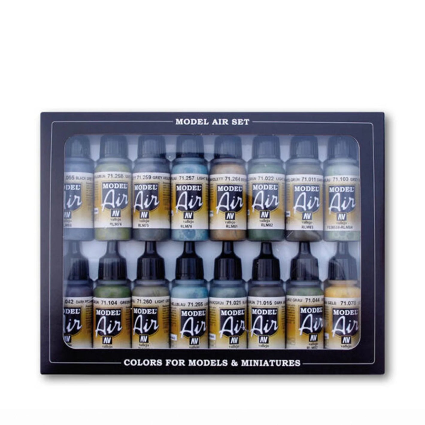 Vallejo Model Air Set: RLM Colors Paint Set (16ct)