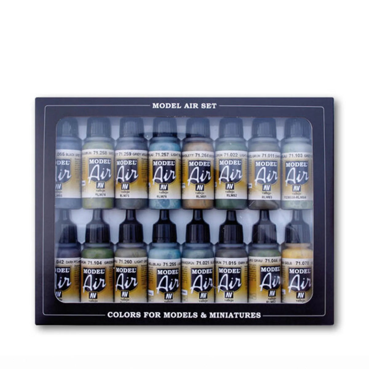 Vallejo Model Air Set: RLM Colors Paint Set (16ct)