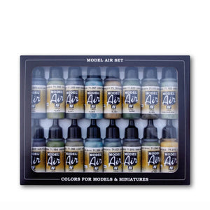 Vallejo Model Air Set: RLM Colors Paint Set (16ct)