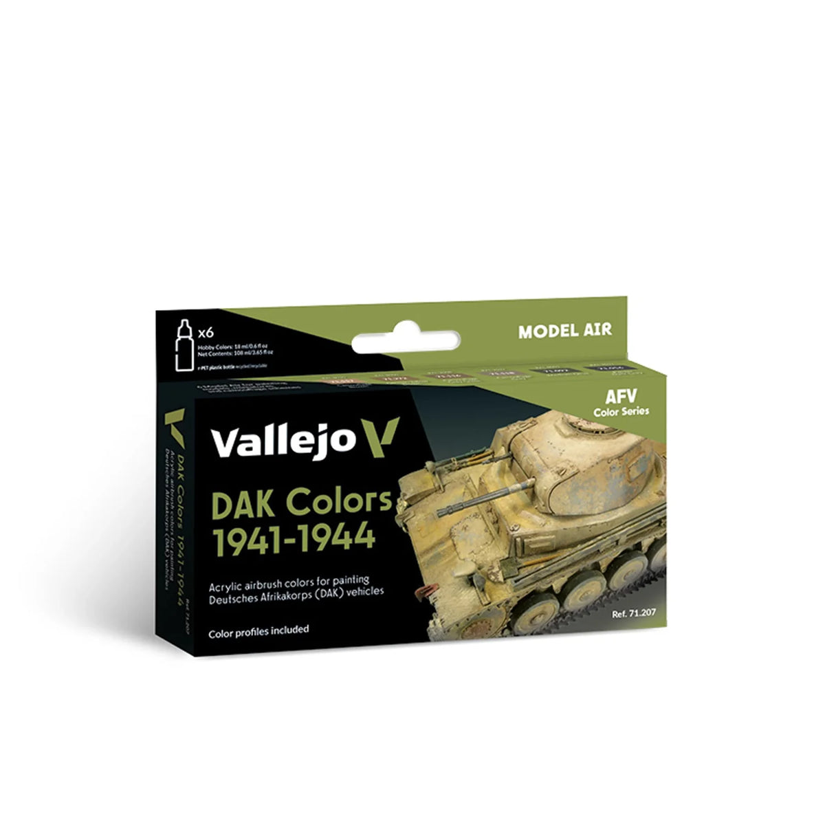 Vallejo Model Air Set: DAK Colors 1941-1944