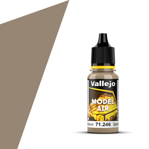 Vallejo Model Air: Yellow Brown RAL8031 (18ml)