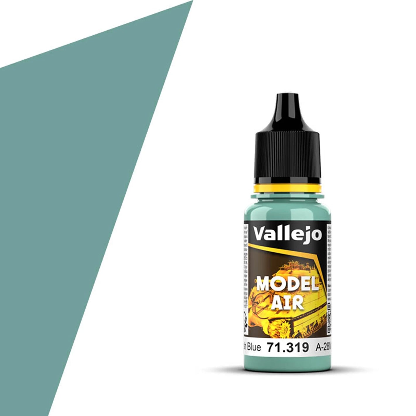 Vallejo Model Air: A-28M Greyish Blue (18ml)