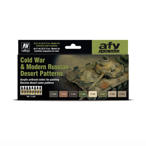 Vallejo Model Air Set: Cold War & Modern Russian Desert Patterns