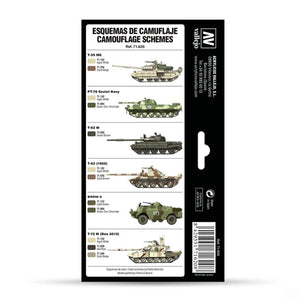 Vallejo Model Air Set: Cold War & Modern Russian Desert Patterns