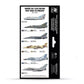 Vallejo French Air Force Paint Set