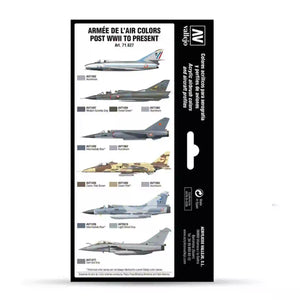 Vallejo French Air Force Paint Set