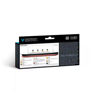 Vallejo Titanic Colors Paint Set 71.646