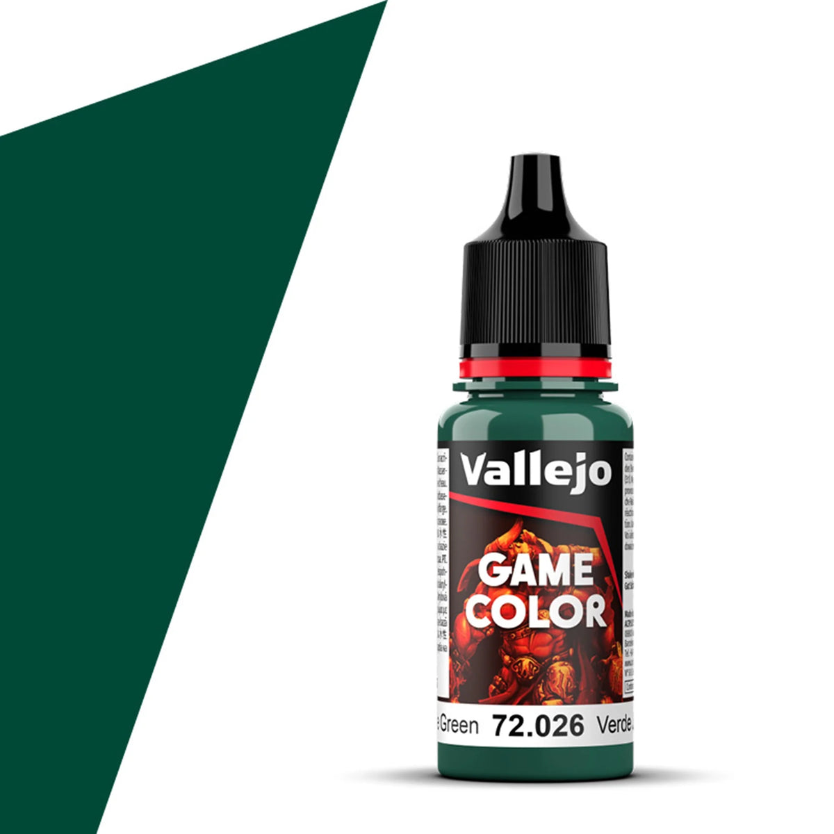 Vallejo Game Color: Jade Green (18ml)