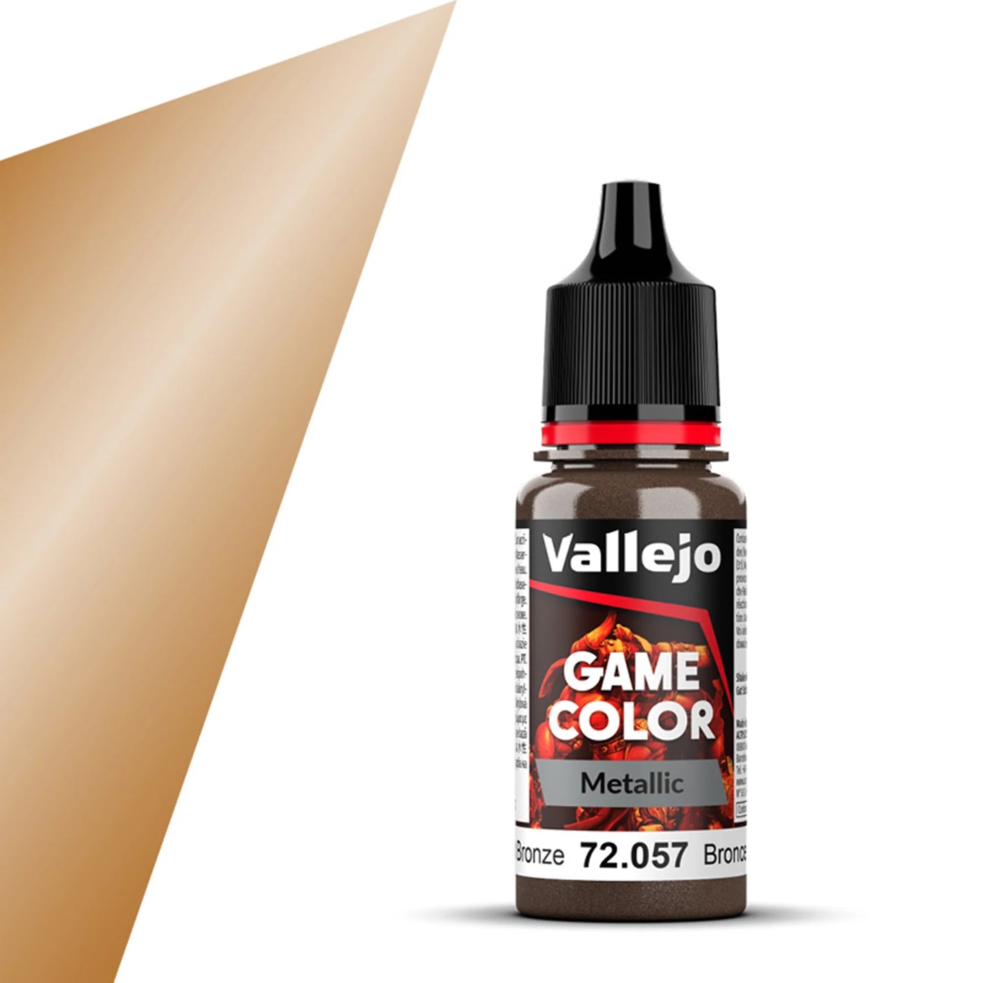 Vallejo Game Color Metal: Bright Bronze (18ml)