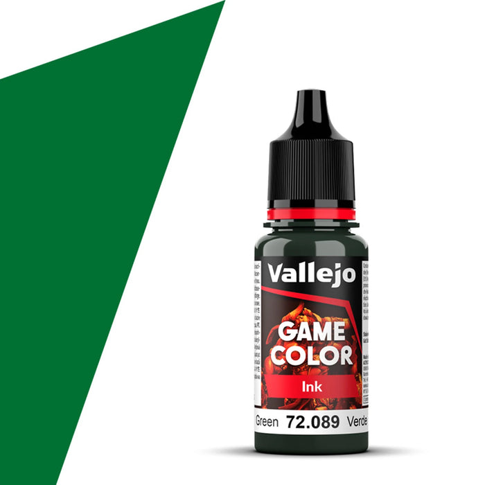 Vallejo Game Color Ink: Green (18ml)