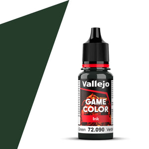 Vallejo Game Color Ink: Black Green (18ml)