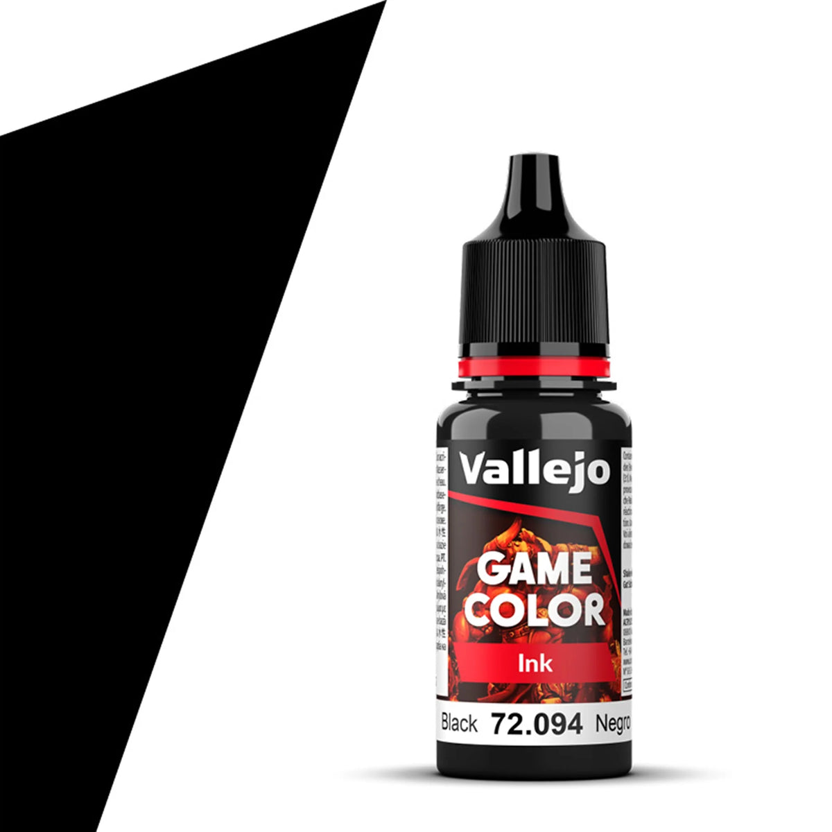 Vallejo Game Color Ink: Black (18ml)