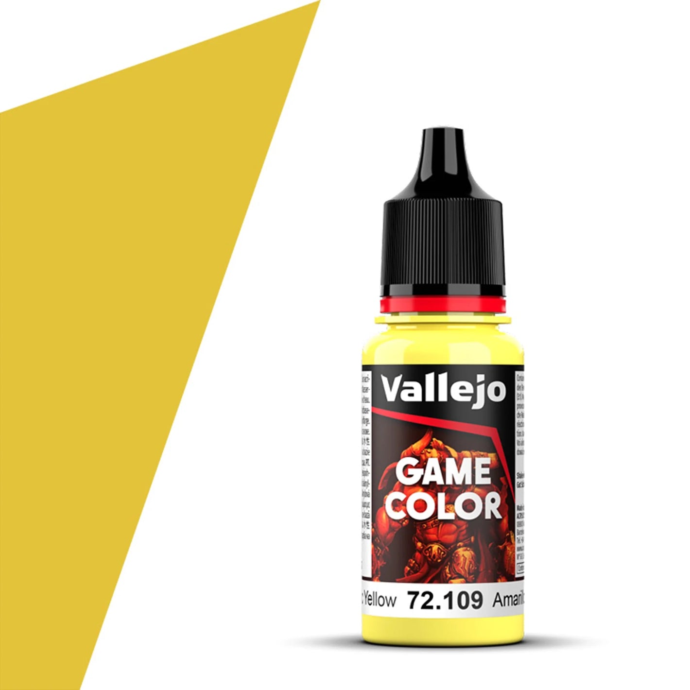 Vallejo Game Color: Toxic Yellow (18ml)