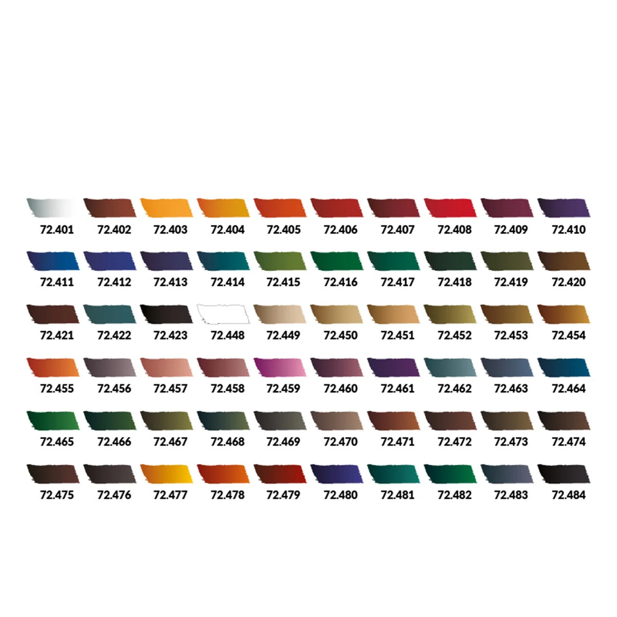 Vallejo Game Color Artist’s Selection Case (60 Xpress paints + Guide)