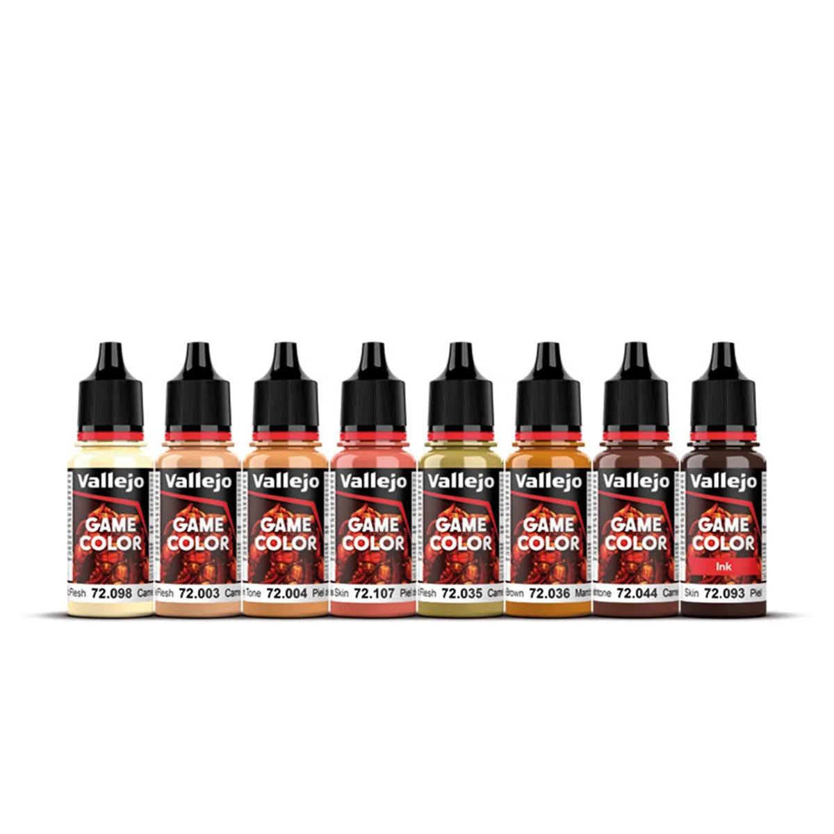 Vallejo Game Color Skin Tones Paint Set