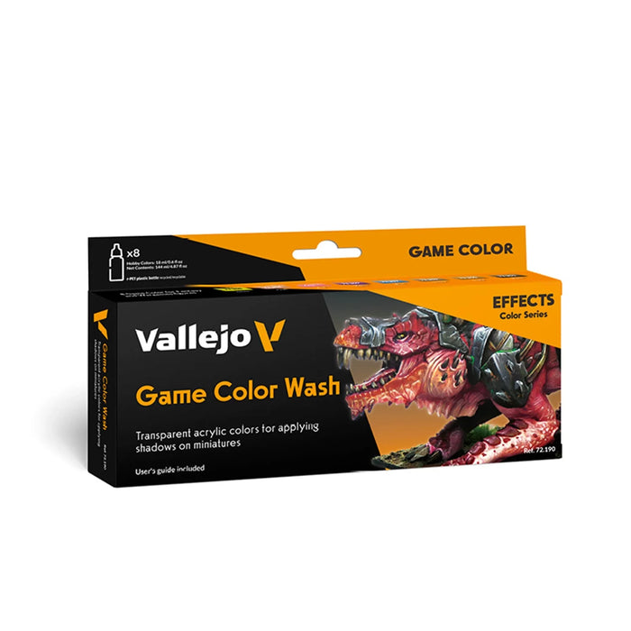 Vallejo Game Color Wash Paint Set
