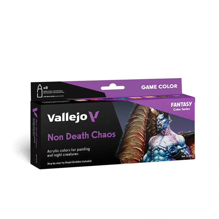 Vallejo Game Color Non Death Chaos Paint Set by Ángel Giráldez