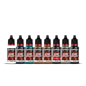 Vallejo Game Color Non Metallic Metal Paint Set by Ángel Giráldez