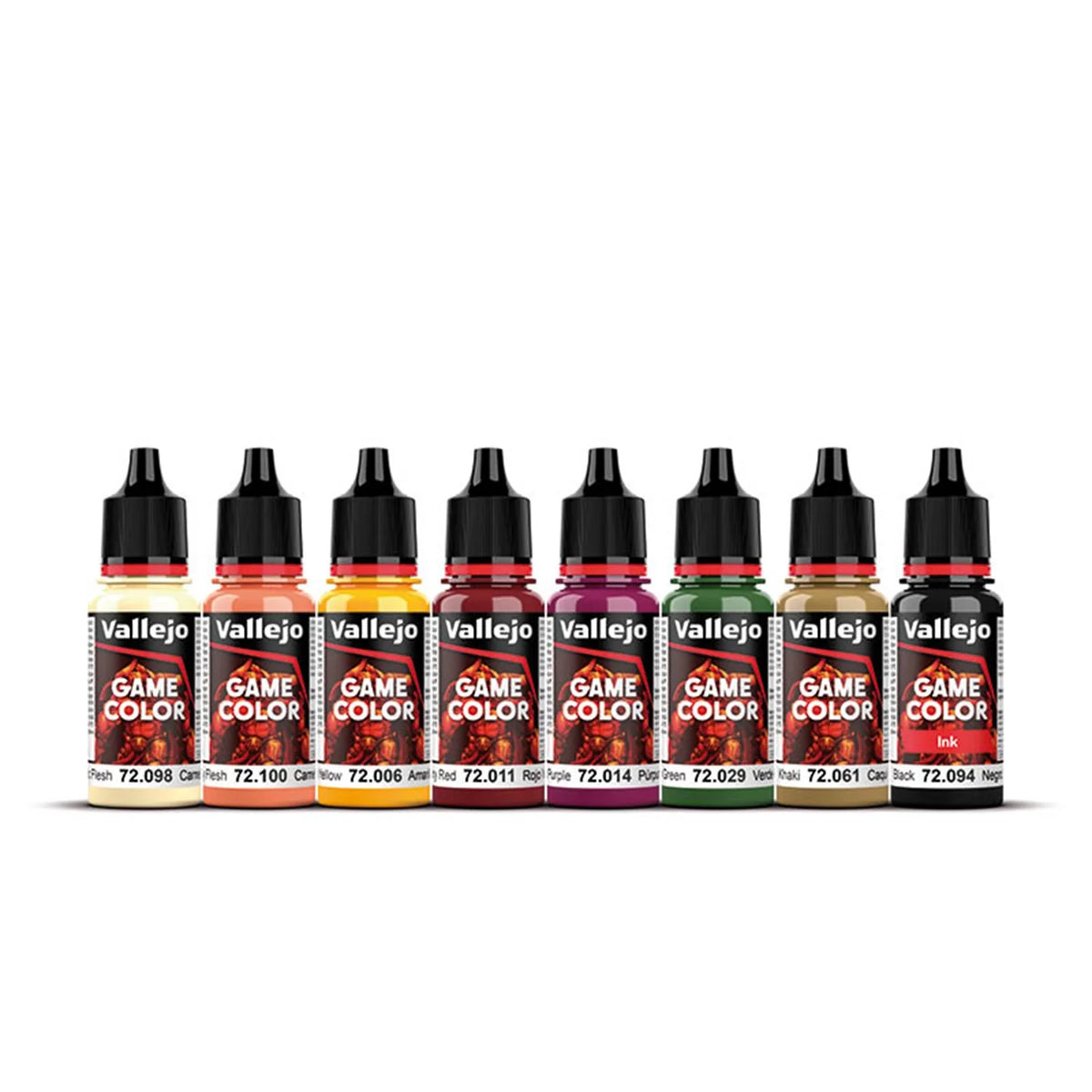 Vallejo Game Color Aztec Dragons Paint Set by Ángel Giráldez