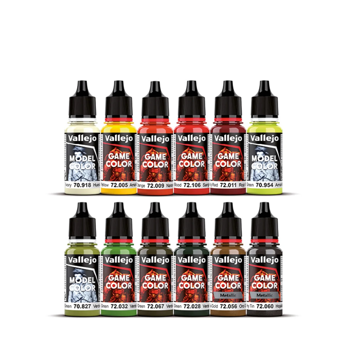 Vallejo Game Color Fantasy Paint Set by Squidmar Miniatures