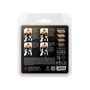 Vallejo Game Color Tanned Skin Paint Set