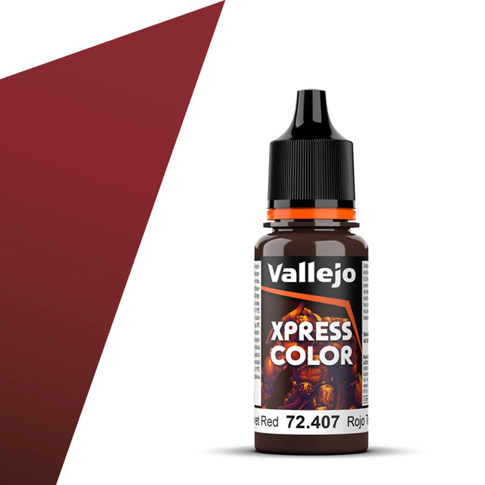 Vallejo Game Xpress Color: Velvet Red (18ml)