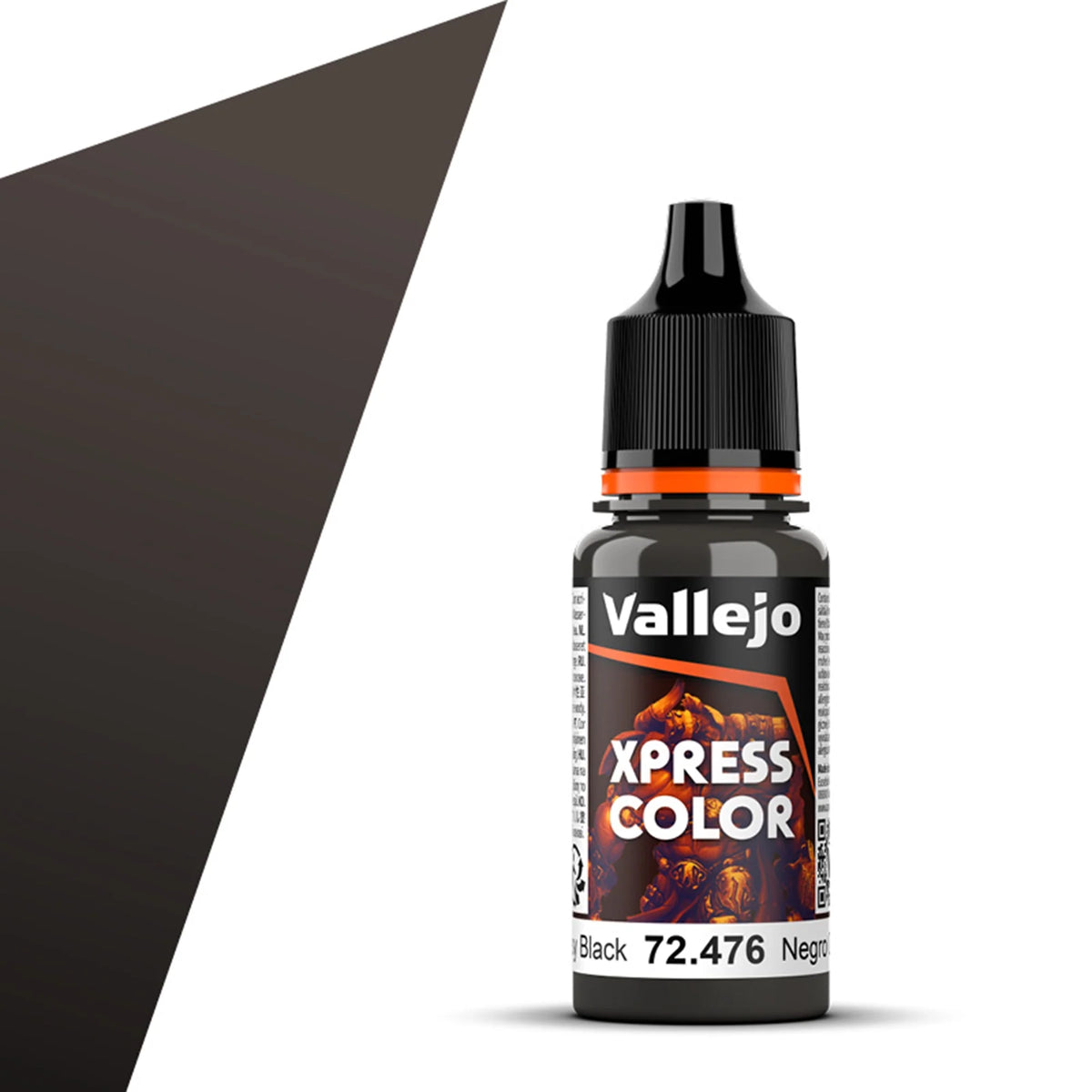 Vallejo Game Xpress Color: Greasy Black (18ml)
