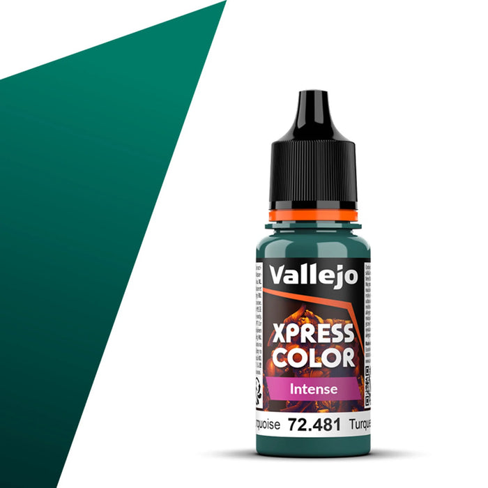 Vallejo Game Xpress Color Intense: Heretic Turquoise (18ml)
