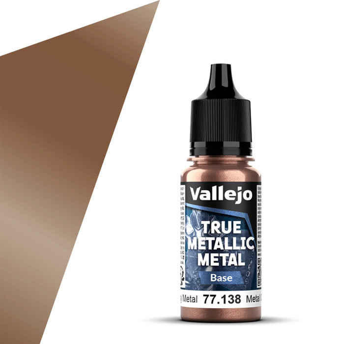 Vallejo True Metallic Metal Base: Rusty Metal (18ml)