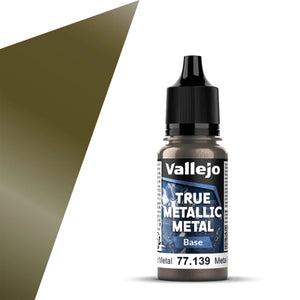Vallejo True Metallic Metal Base: Aged Metal (18ml)