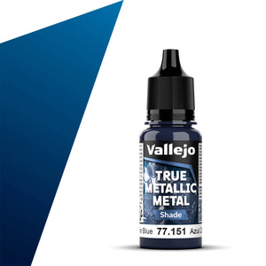 Vallejo True Metallic Metal Shade: Sapphire Blue (18ml)