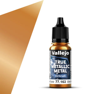 Vallejo True Metallic Metal Airbrush Color: Imperial Gold (18ml)