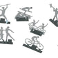 99 Sports Olympic Icons Metal Model