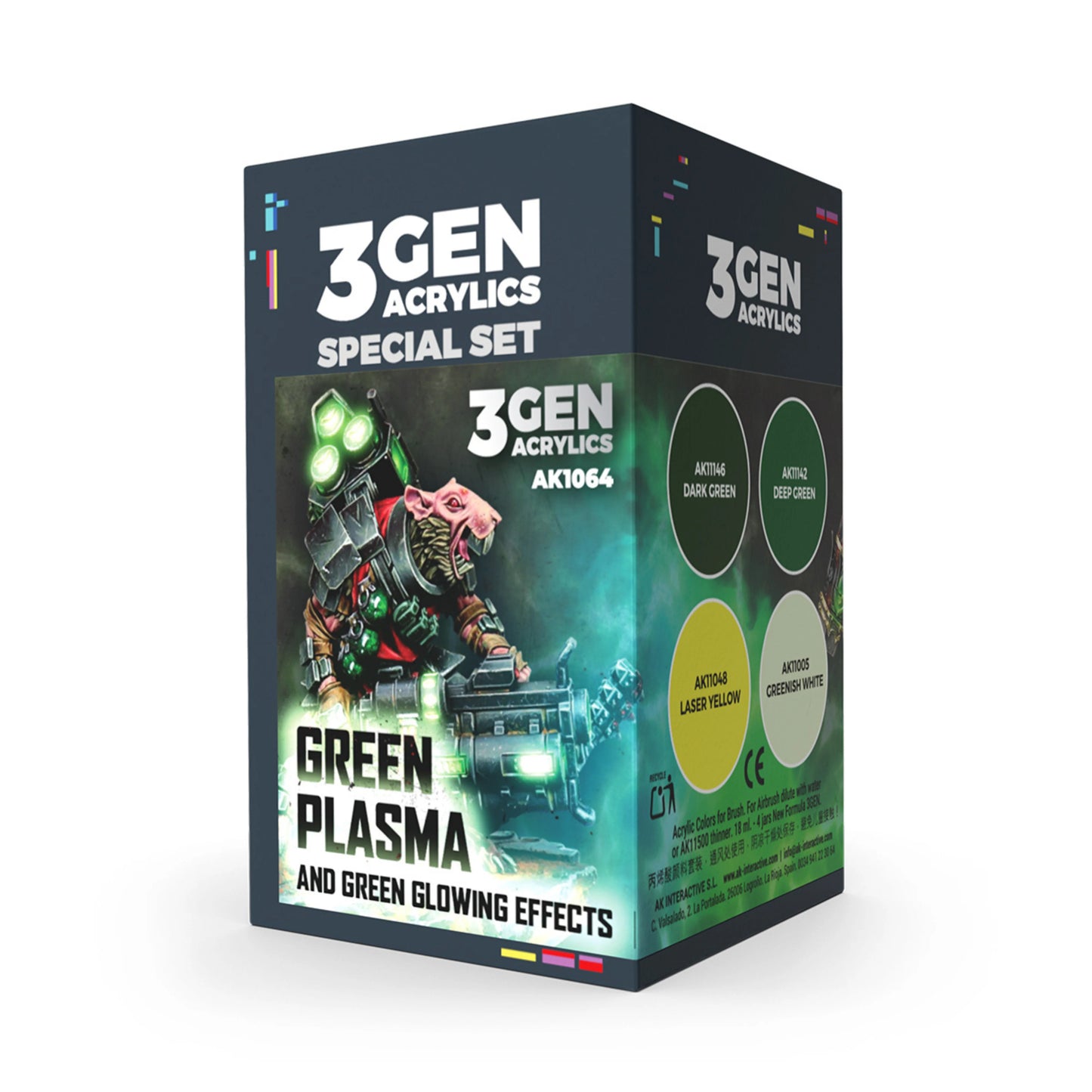 AK Interactive AK1064 Green Plasma & Glowing Effects