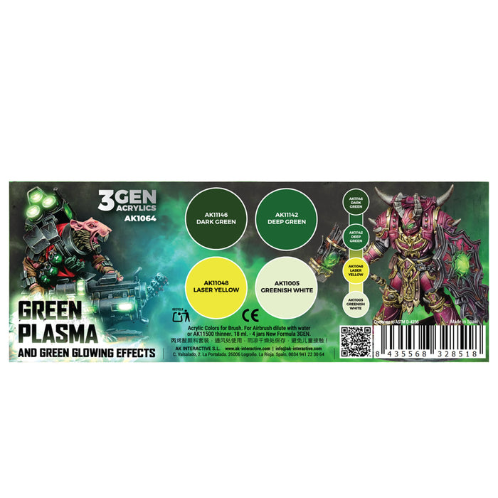 AK Interactive AK1064 Green Plasma & Glowing Effects