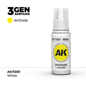 AK Interactive Intense Colors - White (17ml)