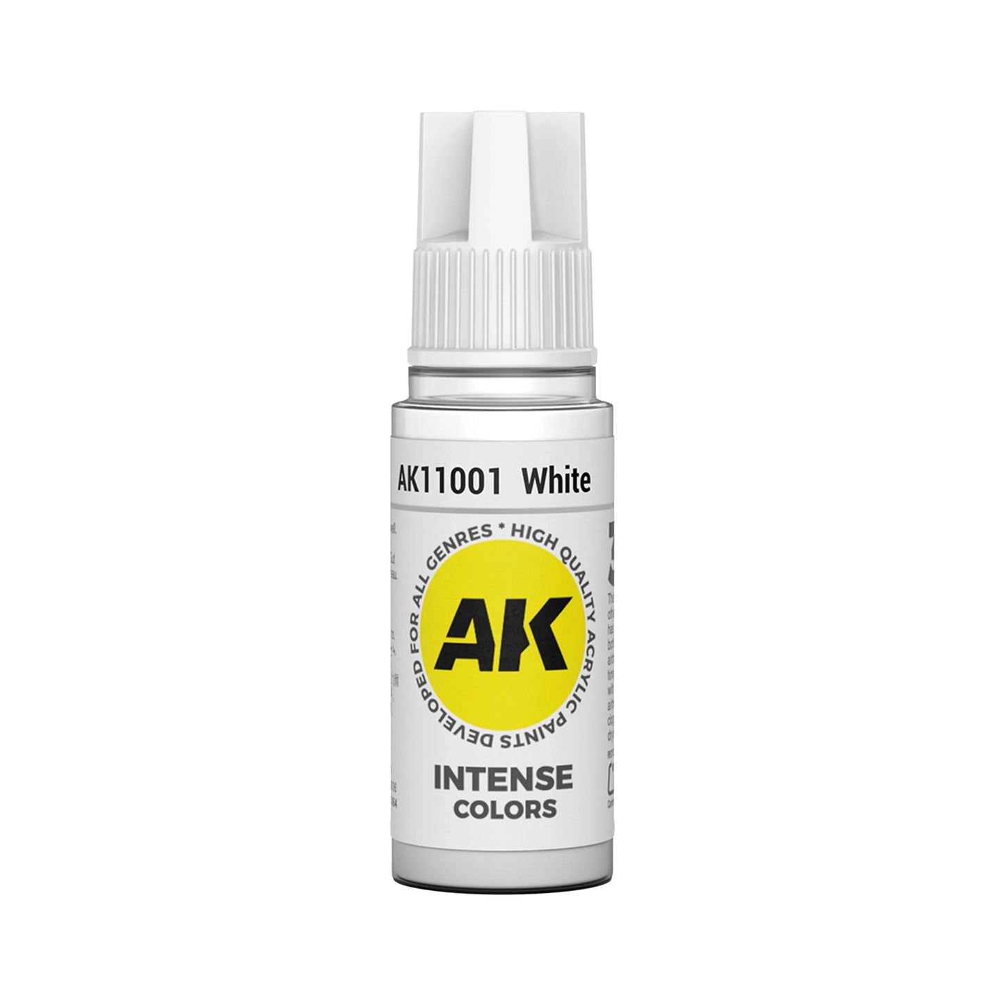 AK Interactive Intense Colors - White (17ml)