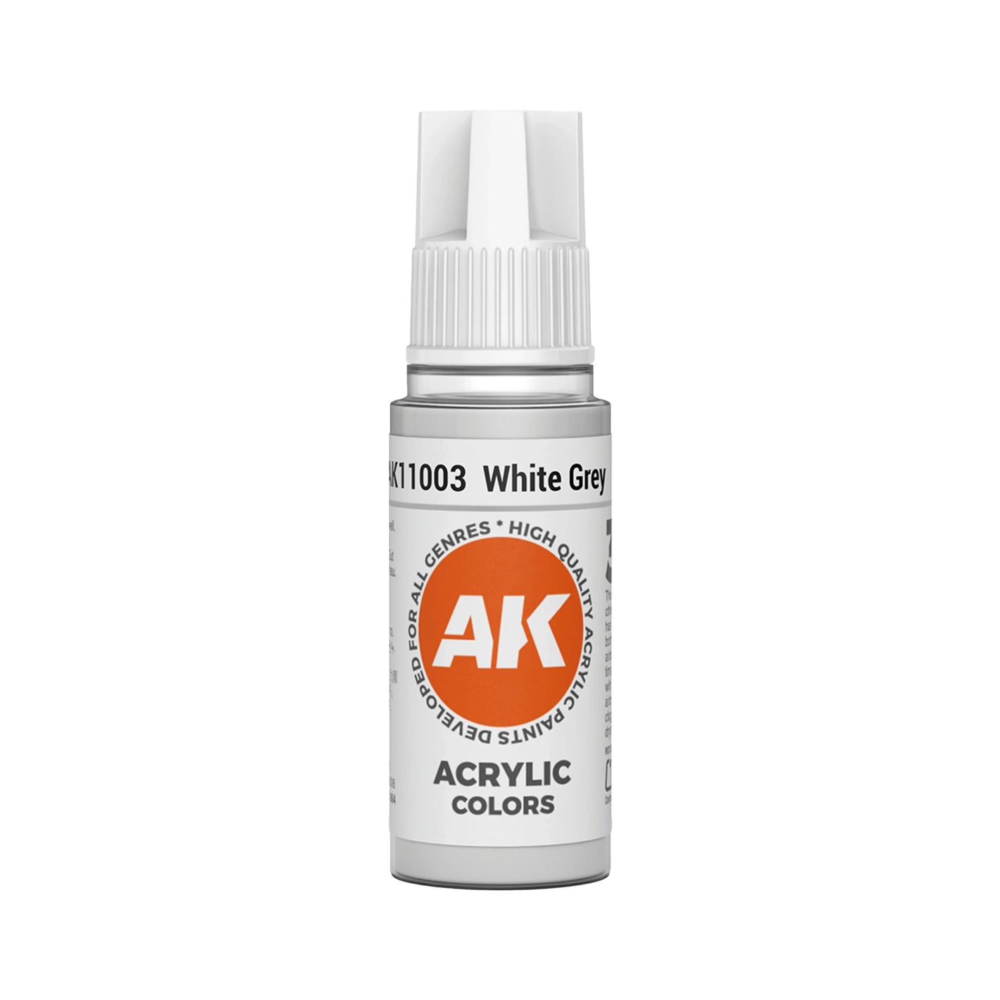 AK Interactive Standard Colors - White Grey (17ml)