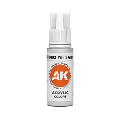 AK Interactive Standard Colors - White Grey (17ml)
