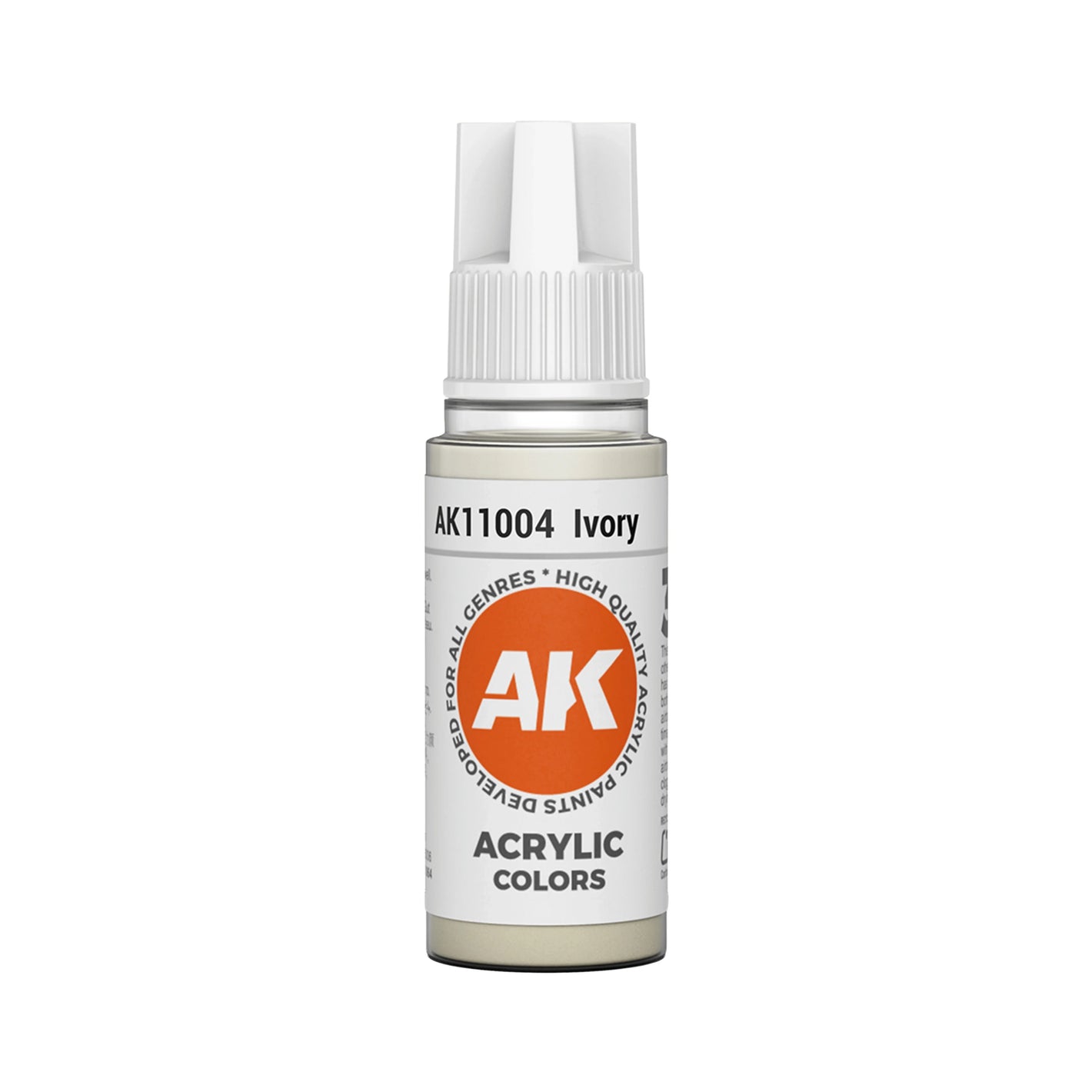 AK Interactive Standard Colors - Ivory (17ml)