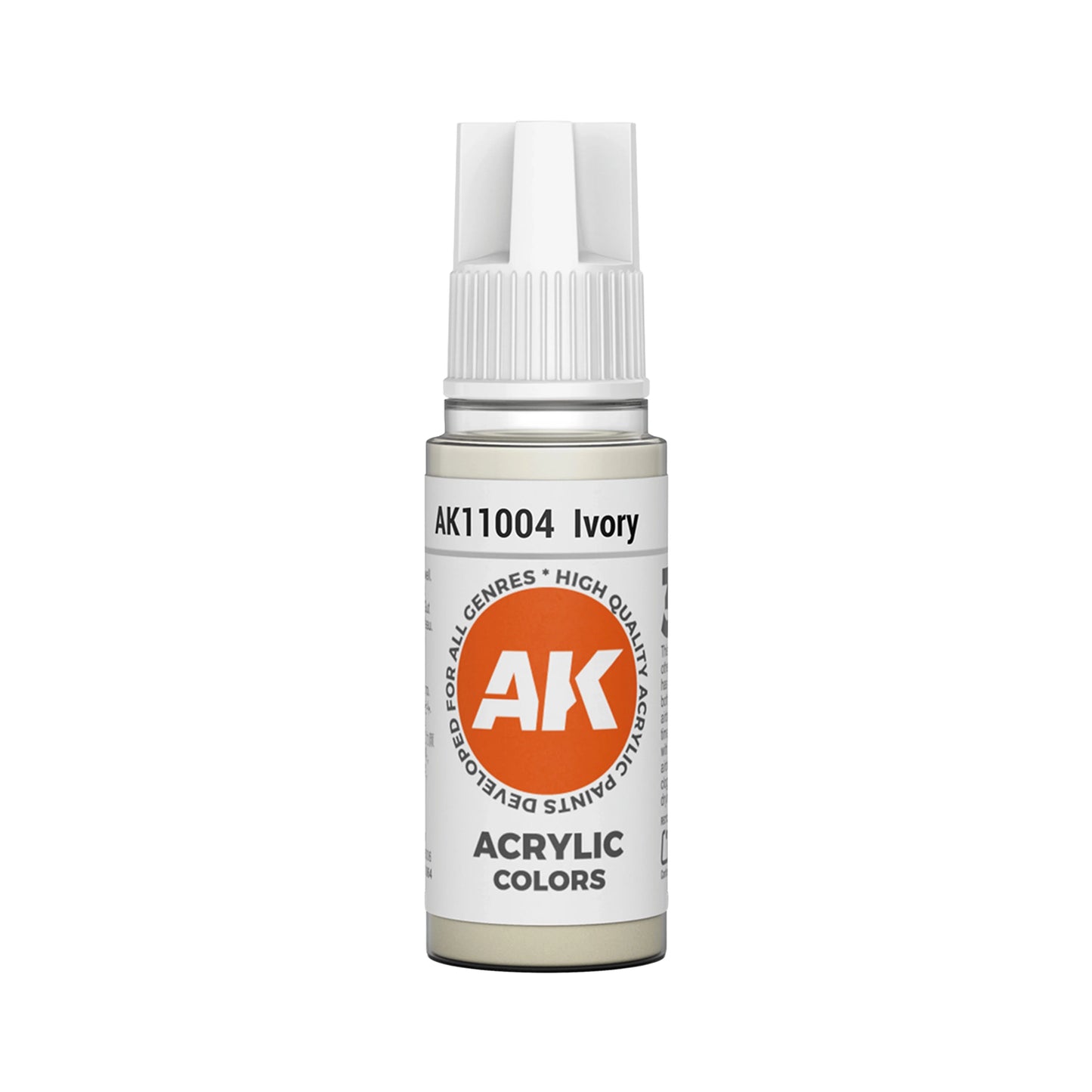 AK Interactive Standard Colors - Ivory (17ml)