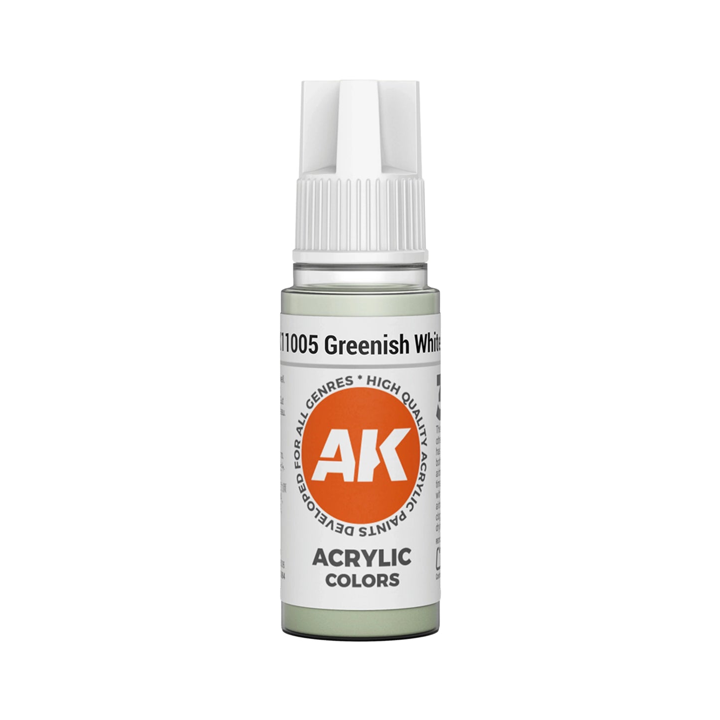 AK Interactive Standard Colors - Greenish White (17ml)