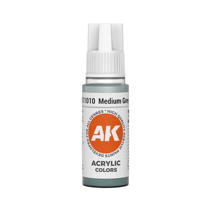 AK Interactive Standard Colors - Medium Grey (17ml)