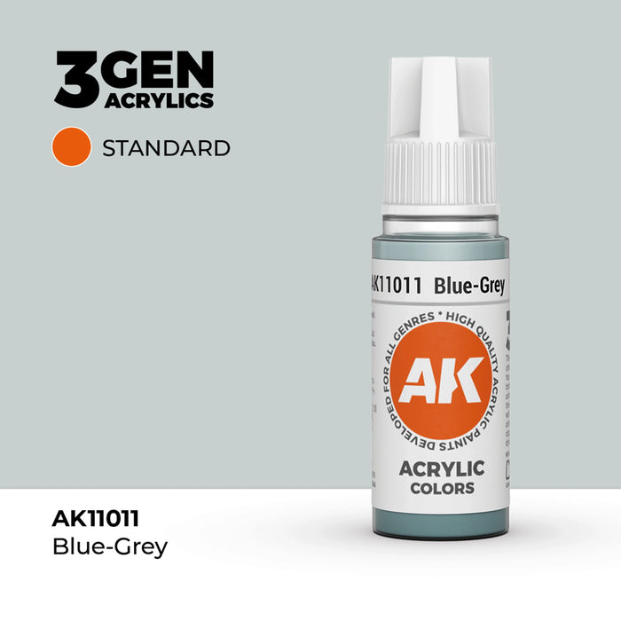 AK Interactive Standard Colors - Blue Grey (17ml)