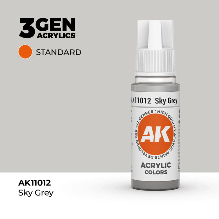 AK Interactive Standard Colors - Sky Grey (17ml)