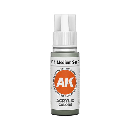 AK Interactive Standard Colors - Medium Sea Grey (17ml)