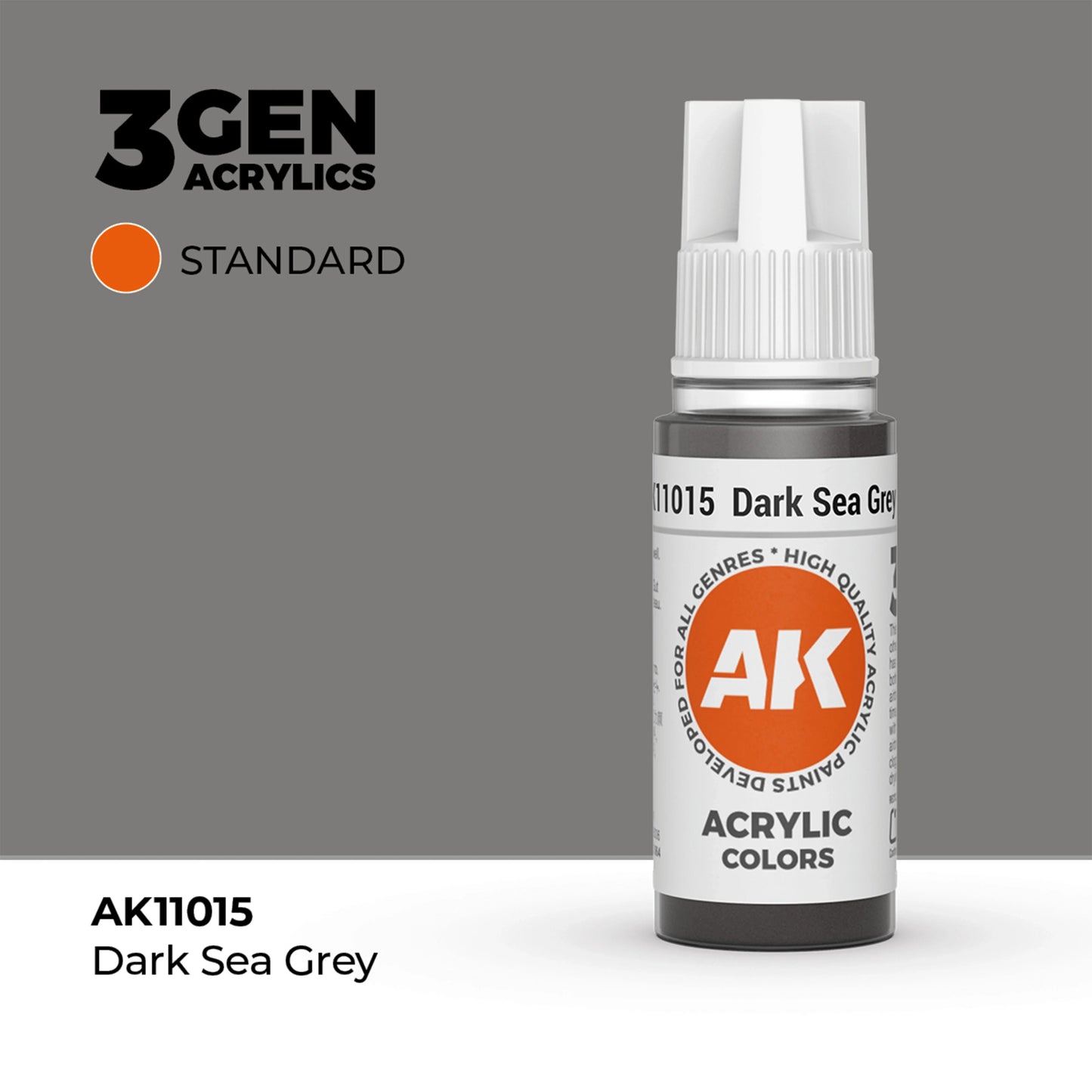 AK Interactive Standard Colors - Dark Sea Grey (17ml)