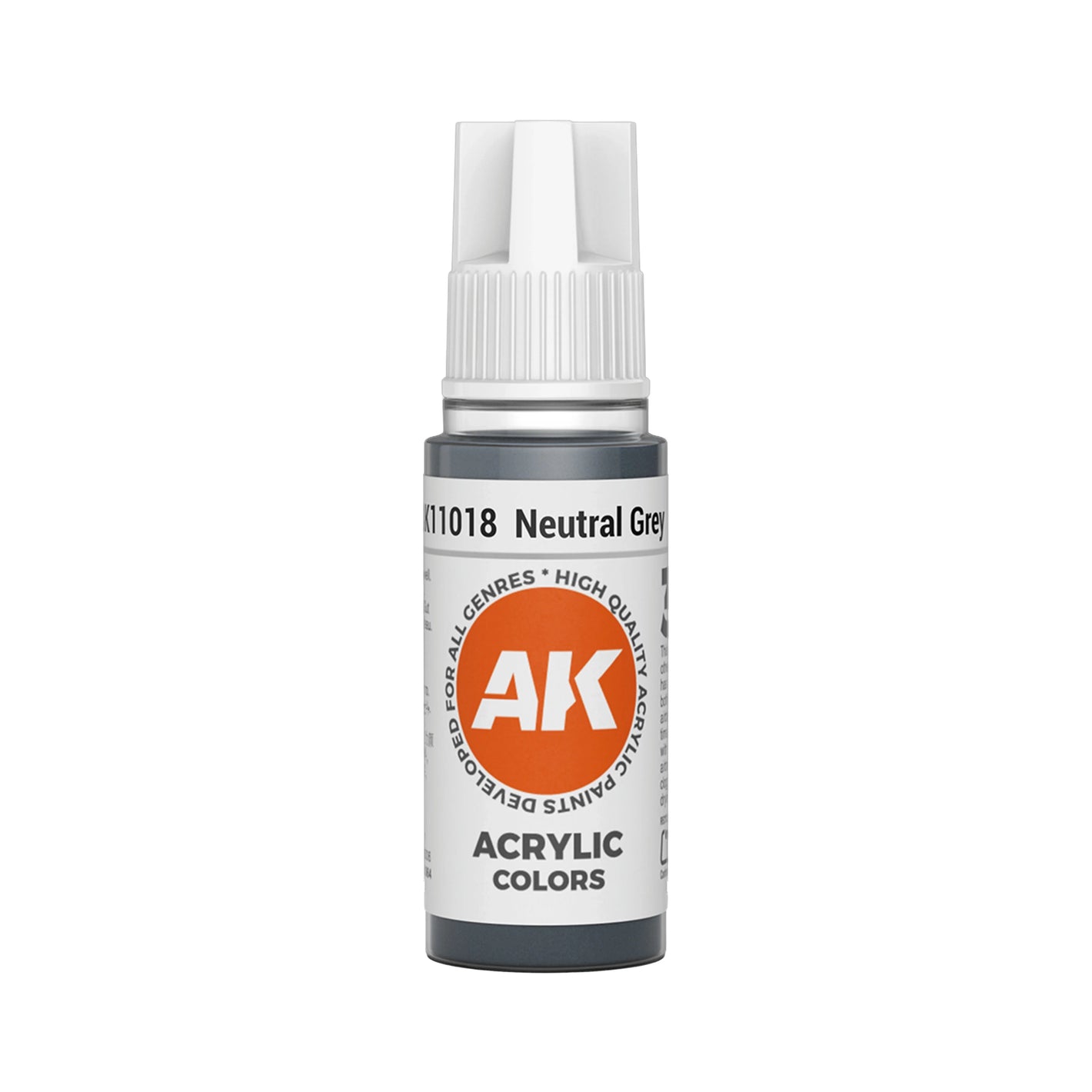 AK Interactive Standard Colors - Neutral Grey (17ml)