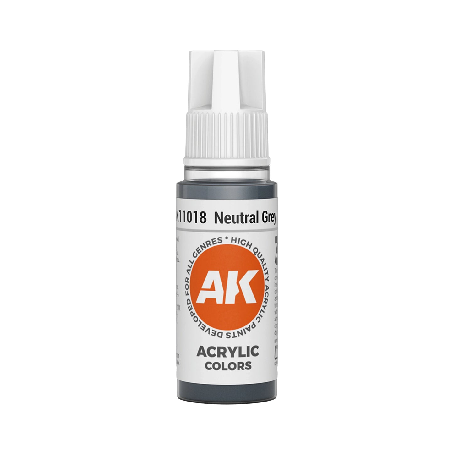 AK Interactive Standard Colors - Neutral Grey (17ml)